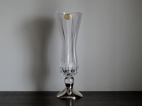 rihimaki　cut glass vase