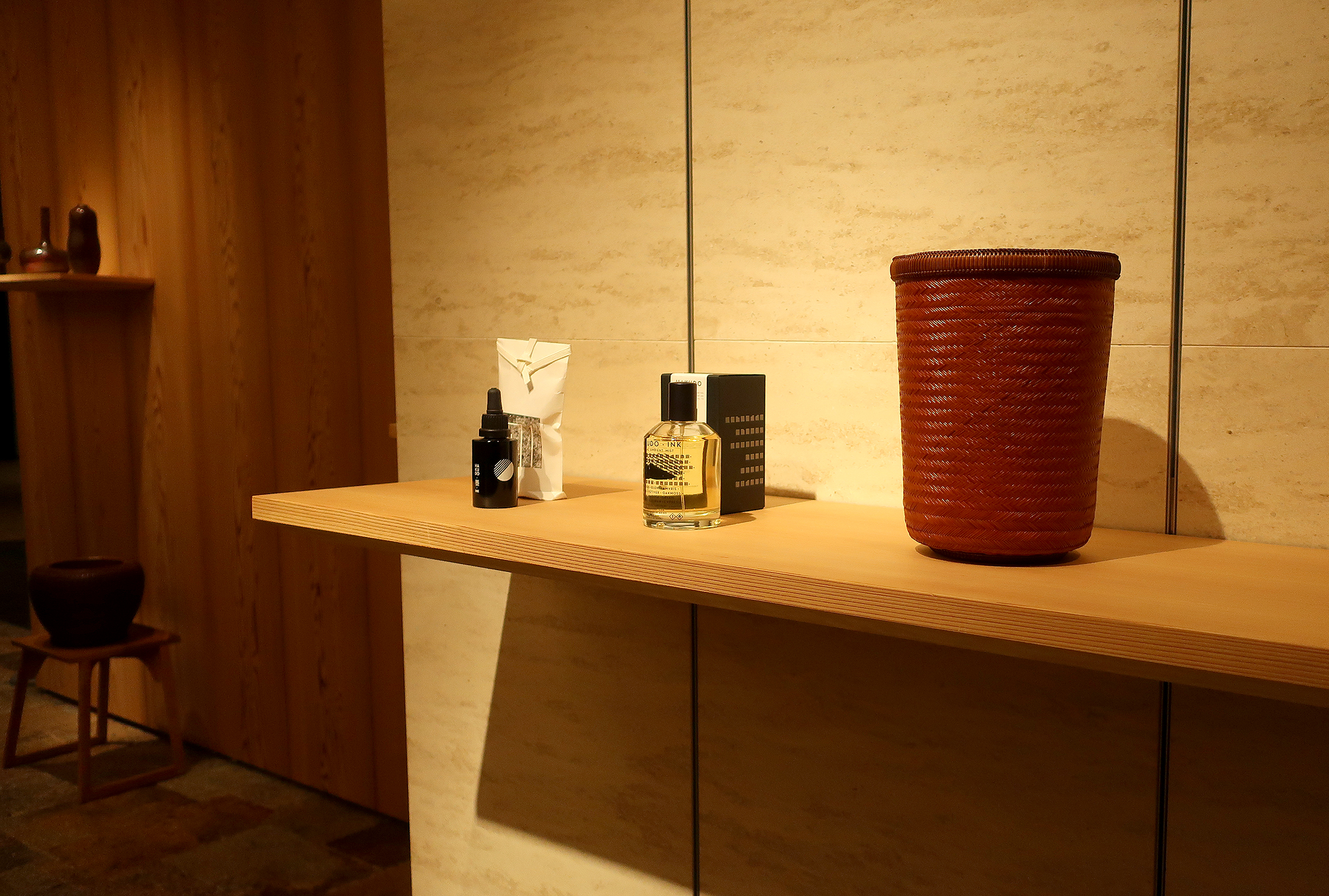 銀座和光本店アーツアンドカルチャー「竹籠 炻器 銅器 香　Various Bamboo Masterworks, Modern Crafts and Fragrance」