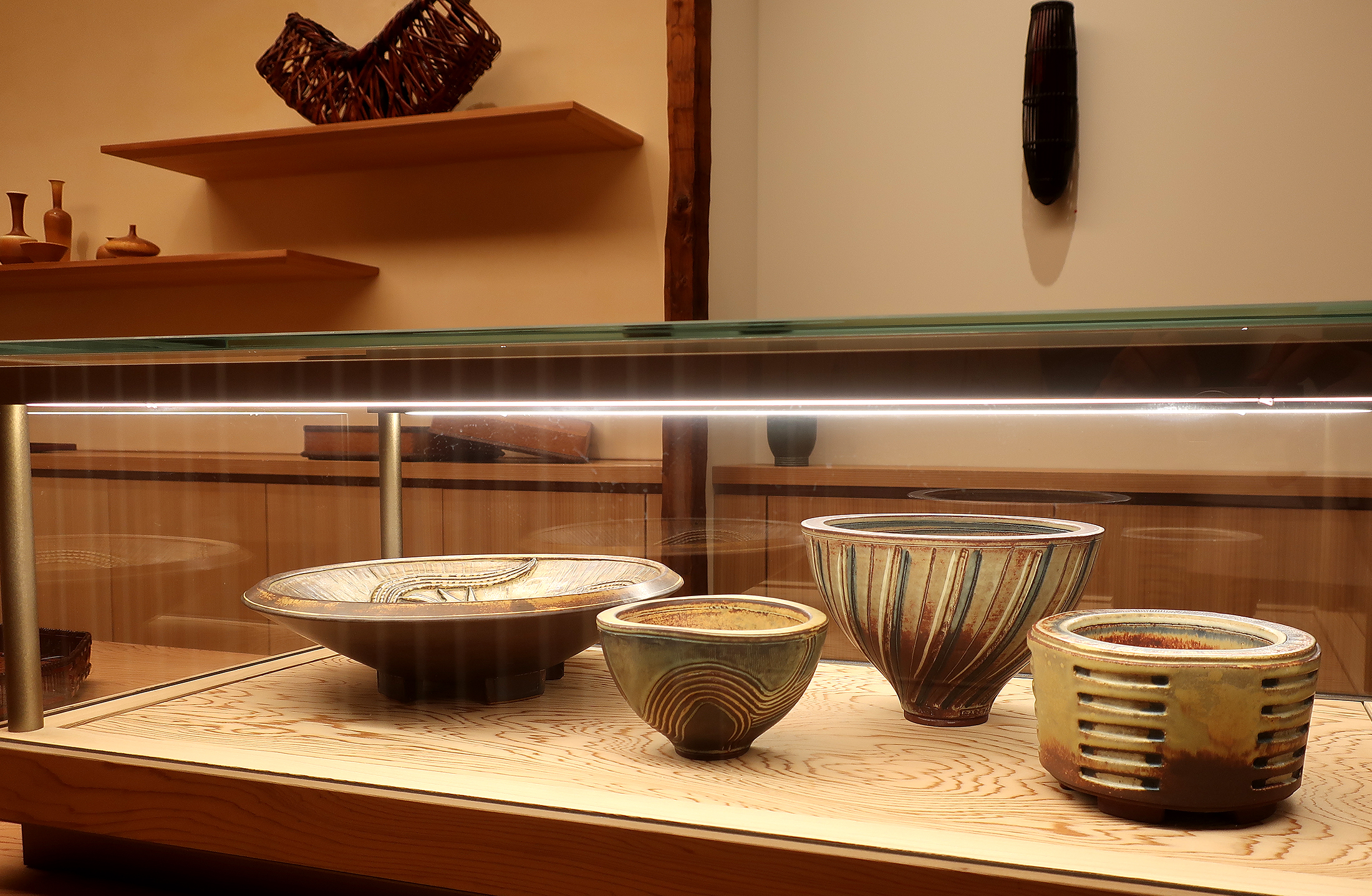 銀座和光本店アーツアンドカルチャー「竹籠 炻器 銅器 香　Various Bamboo Masterworks, Modern Crafts and Fragrance」