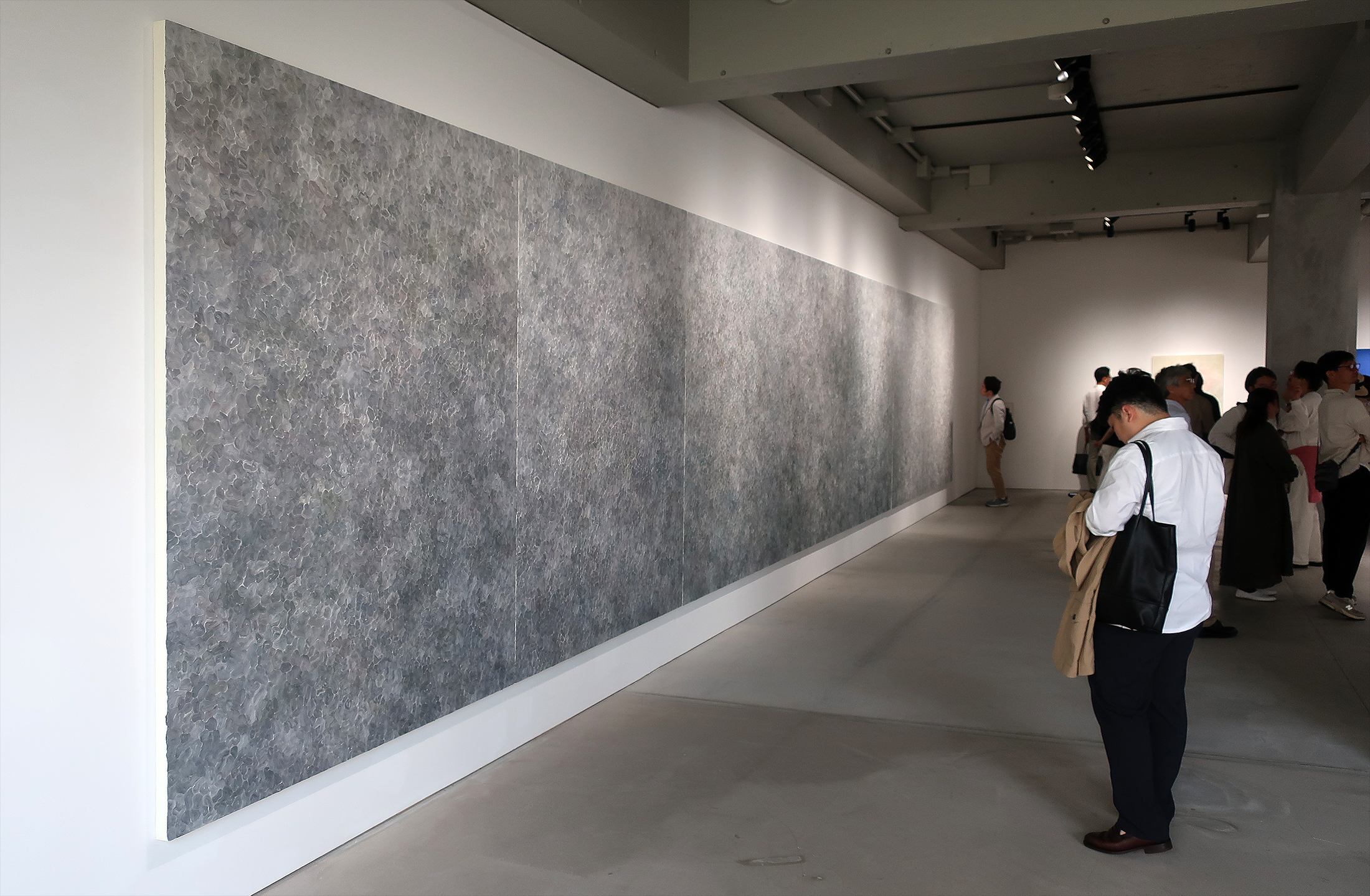 「BREATHING PAINTHINGS CROSS & VORTEX」NOBUAKI MAEDA ISSHIN TANIZAKI 呼吸する絵画　交差と渦　前田信明　谷崎一心