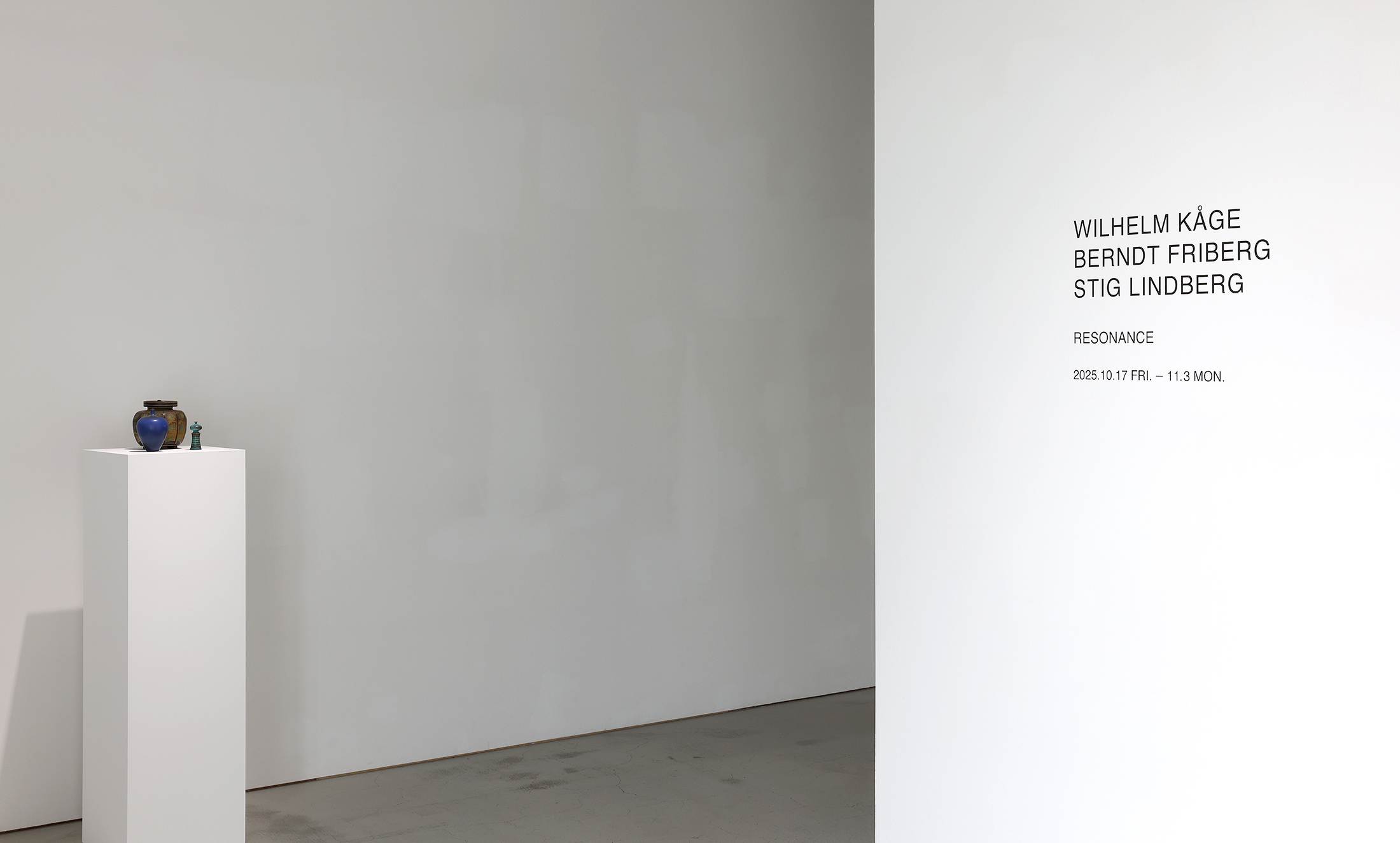 RESONANCE ─ コーゲ、フリーベリ、リンドベリ展　LURF GALLERY