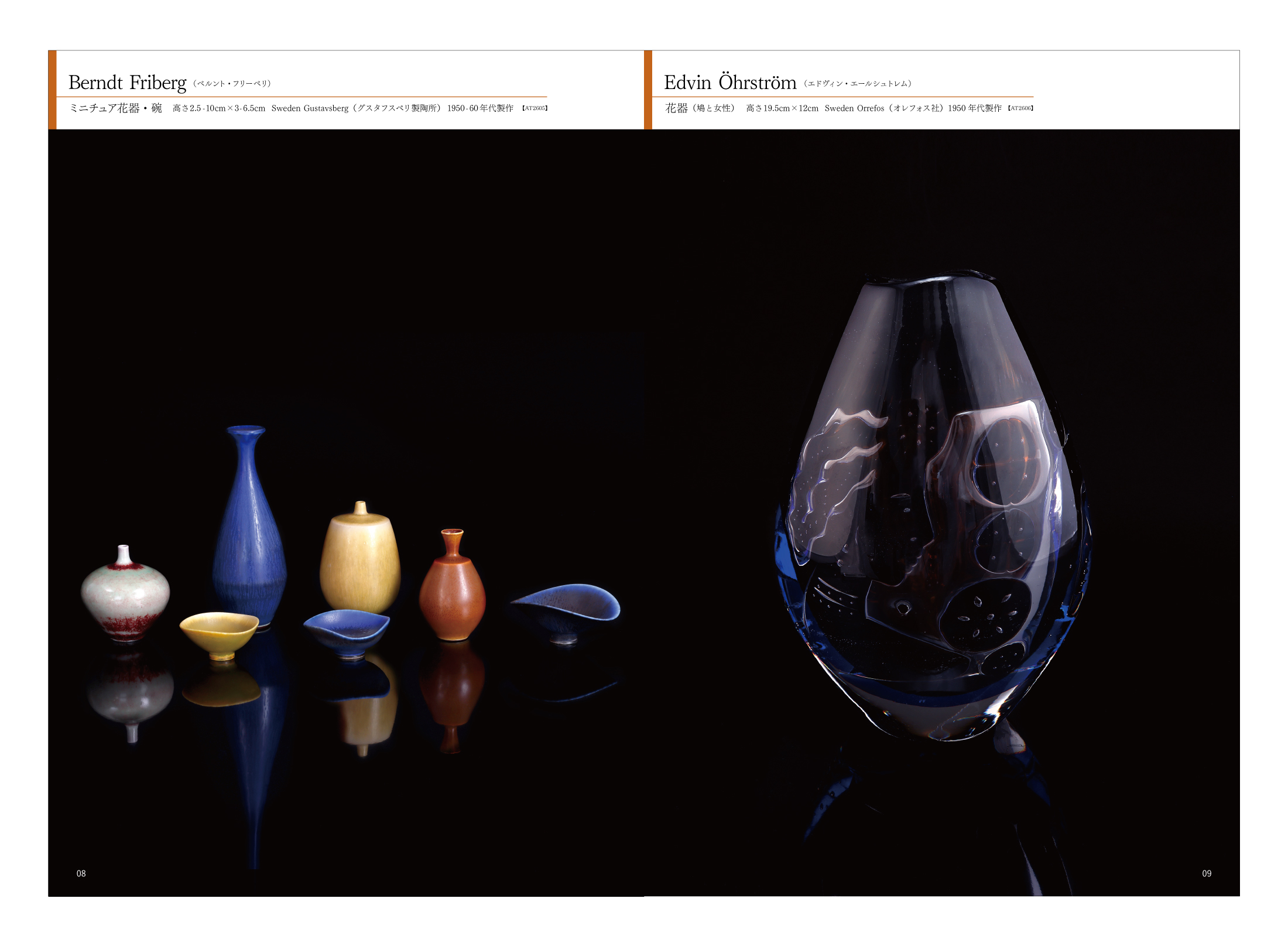 アートフェア東京2026 「Scenes of Swedish Craft Modernism ースウェーデン工藝 モダニズムの情景ー」