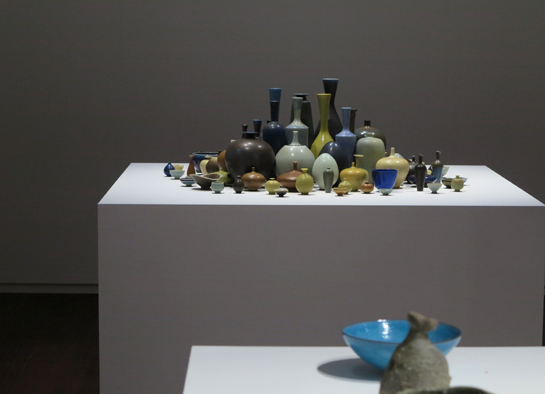 「モダニズムの陶芸とガラスたち」展　於SPACE TGC